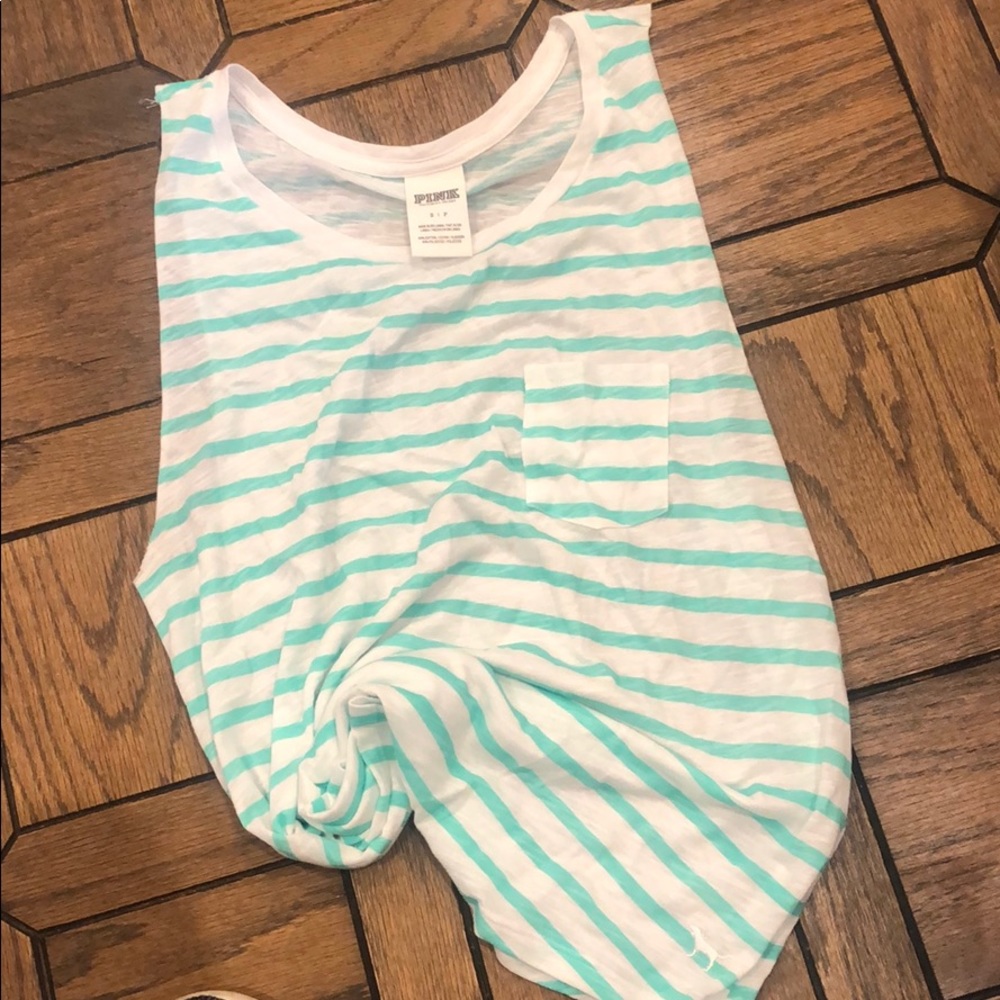Striped PINK tank